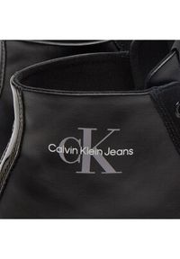Calvin Klein Jeans Sneakersy Bold Vulc Flatf Mid Mix Ml Mtr YW0YW01491 Czarny. Kolor: czarny