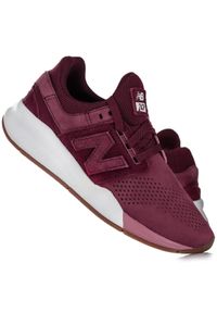 New Balance - Damskie sportowe buty do chodzenia NEW BALANCE. Kolor: czerwony. Sport: turystyka piesza