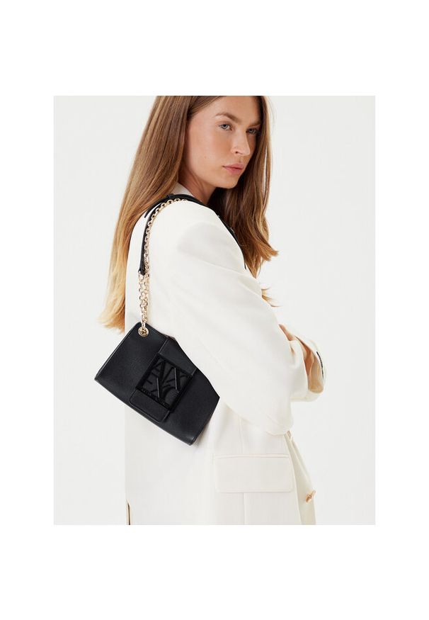 Torebka Armani Exchange. Kolor: czarny