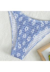 Intica - Bikini push-up plażowe z delikatnymi ramiączkami Salwa. Kolor: zielony. Materiał: materiał #7