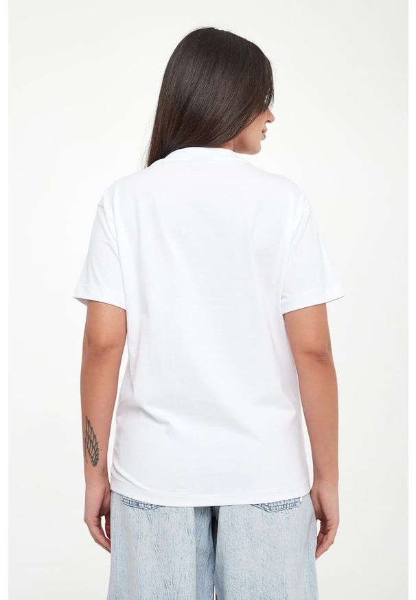 Armani Exchange - T-shirt damski z nadrukiem ARMANI EXCHANGE. Wzór: nadruk