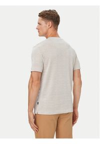 BOSS T-Shirt H-Thompson 181 50565299 Beżowy Regular Fit. Kolor: beżowy. Materiał: bawełna #3