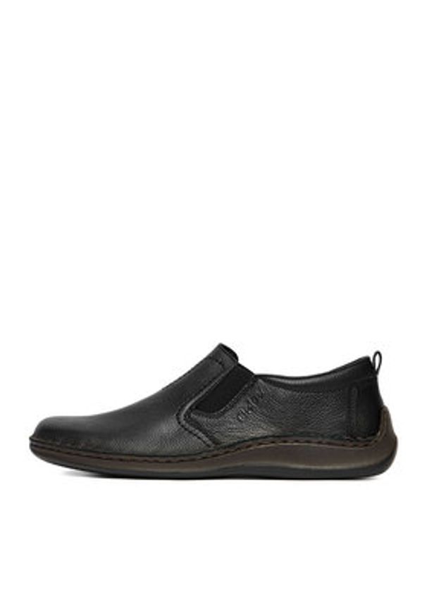 Rieker Półbuty CEO-05264-00 Czarny. Kolor: czarny. Materiał: skóra