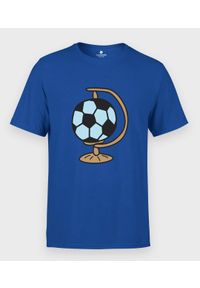 MegaKoszulki - Koszulka męska Piłka Nożna Całym Moim Światem. Materiał: bawełna