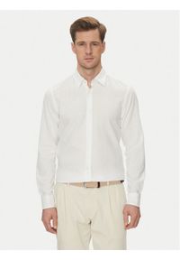 JOOP! Jeans Koszula 15 JJSH-92Hanson2K-W 30045977 Biały Regular Fit. Kolor: biały. Materiał: bawełna, len #1