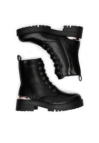 DeeZee Trzewiki CEO-HY13202-7 Czarny. Kolor: czarny. Materiał: materiał #8