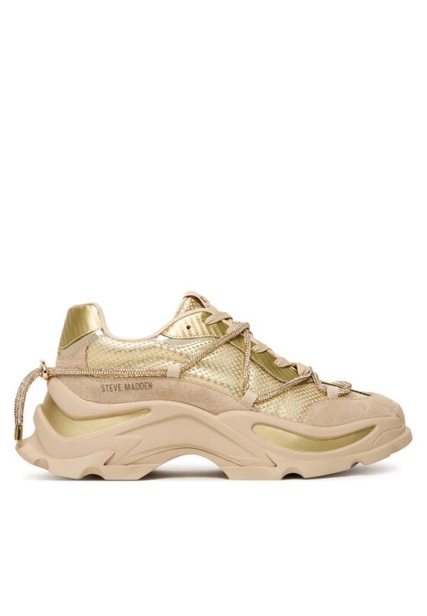 Steve Madden Sneakersy Z Nation SM11004807 Złoty. Kolor: złoty. Materiał: materiał