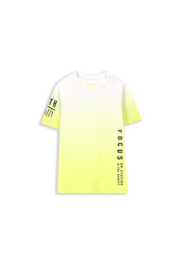 Koszulka sportowa dla dzieci Lemon Explore WL4 z krótkim rękawem Loose Fit. Kolor: zielony. Materiał: poliester, elastan. Długość rękawa: krótki rękaw. Długość: krótkie. Sport: fitness