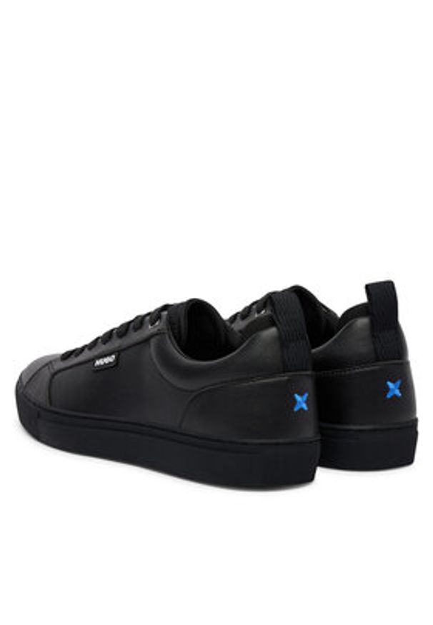 Hugo - HUGO Sneakersy Morrie 50558226 Czarny. Kolor: czarny. Materiał: skóra