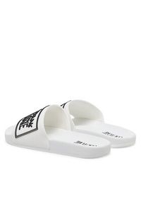 Versace Jeans Couture Klapki 78YA3SQ3 Biały. Kolor: biały #5