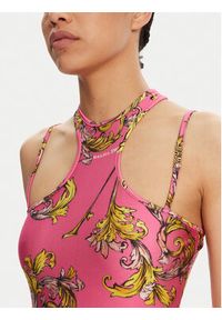 Versace Jeans Couture Sukienka koktajlowa 78HAO914 Różowy Slim Fit. Kolor: różowy. Materiał: syntetyk. Styl: wizytowy #4