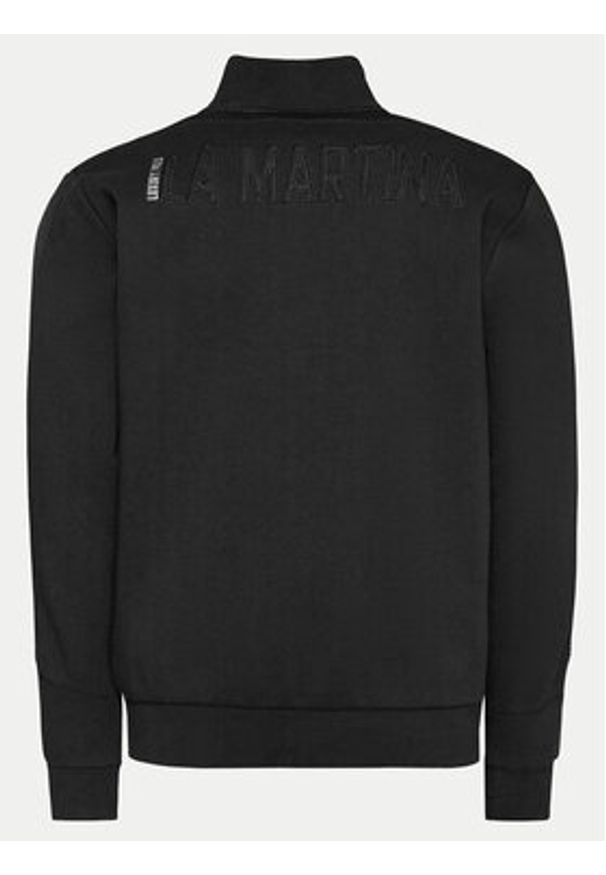 La Martina Bluza YMF307 FP571 Czarny Regular Fit. Kolor: czarny. Materiał: bawełna