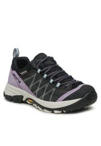 Alpina Trekkingi Glacia 635J-2 Fioletowy. Kolor: fioletowy. Materiał: zamsz, skóra