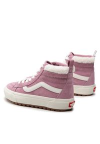 Vans Sneakersy Sk8-Hi Mte-1 VN0A5HZYBD51 Różowy. Kolor: różowy. Materiał: zamsz, skóra. Model: Vans SK8 #2
