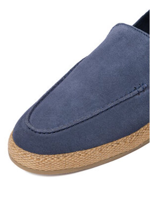 Quiksilver Espadryle CEO-ESPRINT-04 MI08 Granatowy. Kolor: niebieski. Materiał: skóra, zamsz
