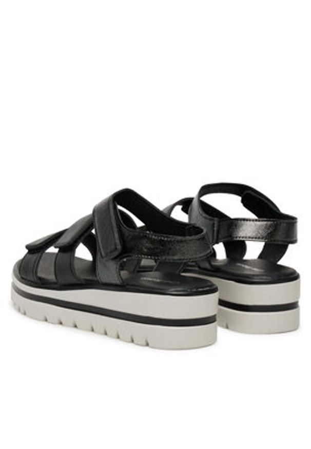 Clara Barson Sandały WFA3897-1 Czarny. Kolor: czarny. Materiał: materiał