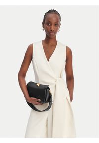 AMI PARIS - AMI Paris Torebka ULL027.AL0103 Czarny. Kolor: czarny. Materiał: skórzane. Styl: street #1