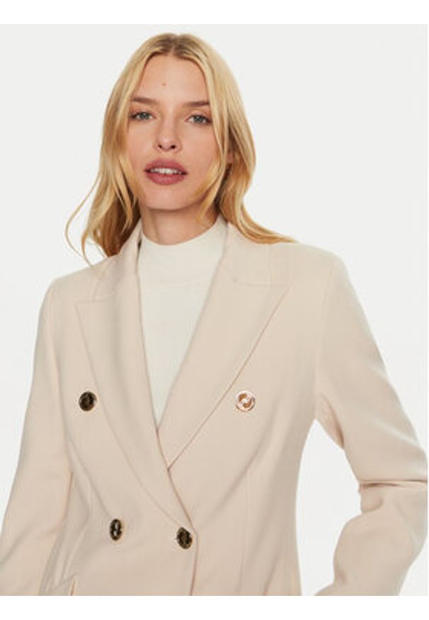 Artigli Płaszcz przejściowy ACCP000638 Beżowy Regular Fit. Kolor: beżowy. Materiał: syntetyk