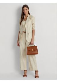 Lauren Ralph Lauren Torebka 431915781001 Brązowy. Kolor: brązowy. Materiał: skórzane #4