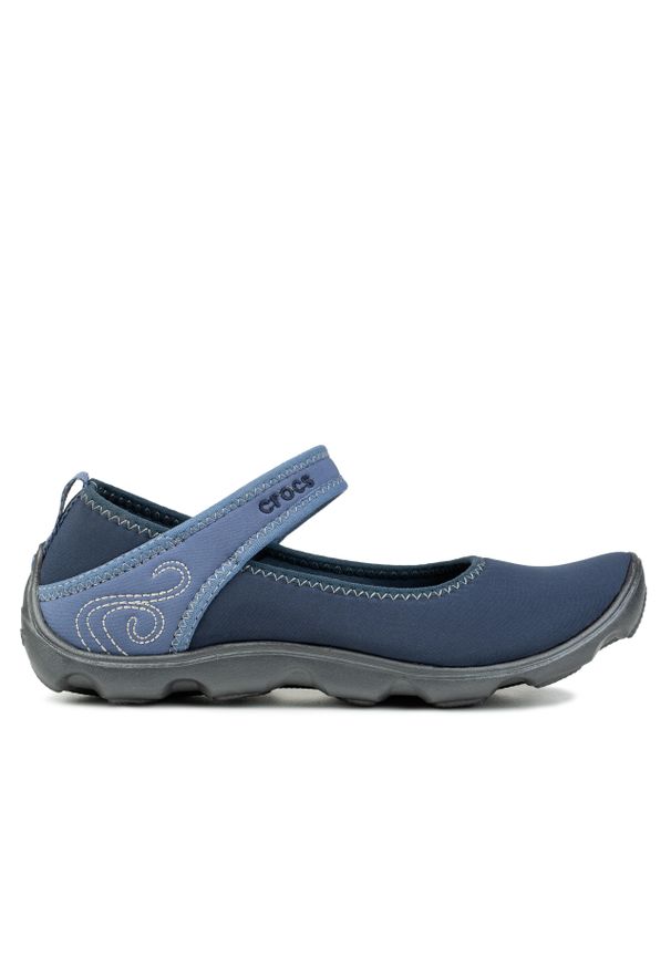Buty unisex Crocs DUET BUSY DAY MARY JANE. Kolor: niebieski, szary, wielokolorowy. Sport: turystyka piesza