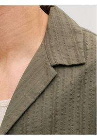 Jack & Jones Komplet koszula i szorty materiałowe Tyson 12297649 Zielony Relaxed Fit. Kolor: zielony. Materiał: bawełna #3