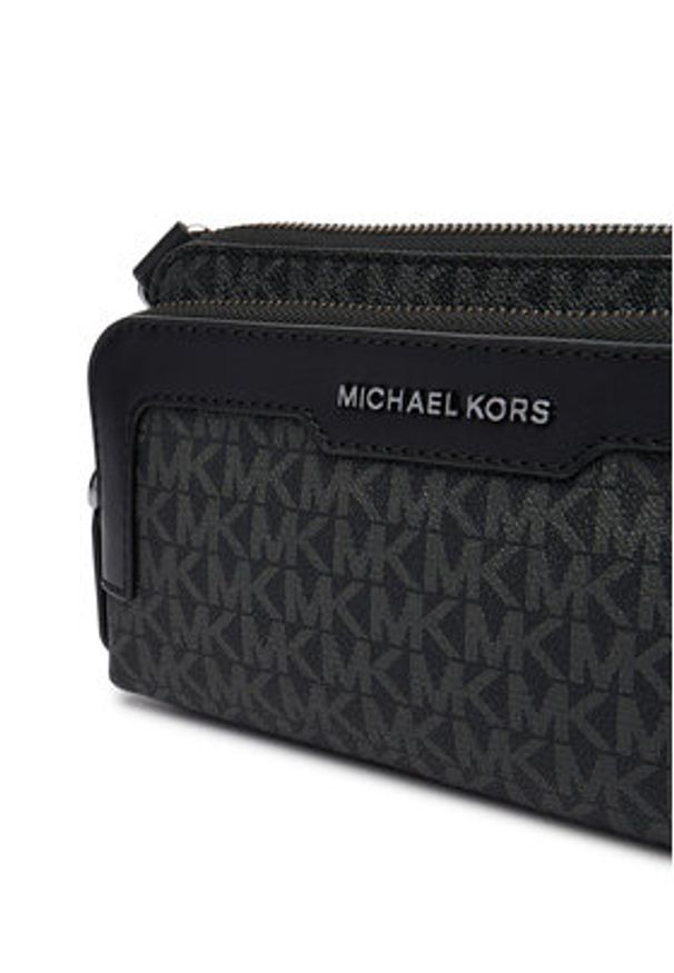 MICHAEL Michael Kors Saszetka 33R6LBNM1O Czarny. Kolor: czarny. Materiał: skóra