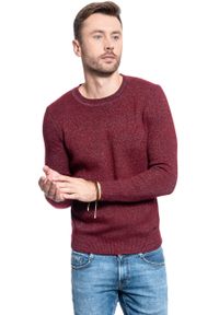 Mustang - MĘSKI SWETER MUSTANG Emil C Soft Knit 1009788 7145