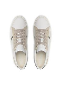 Geox Sneakersy D Blomiee A D166HA 085AU C1000 Biały. Kolor: biały. Materiał: skóra #9