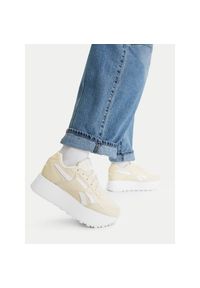 Sneakersy Reebok. Kolor: beżowy #1