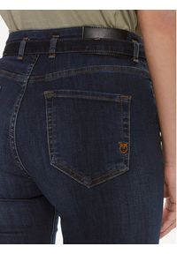 Pinko Jeansy Flora 100166 A1MF Granatowy Regular Fit. Kolor: niebieski