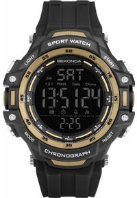 Zegarek Sekonda Zegarek męski Sekonda 30162 czarny. Kolor: czarny #1
