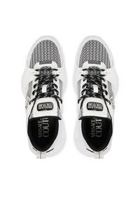 Versace Jeans Couture Sneakersy 80YA3SU4 ZSD89 Biały. Kolor: biały. Materiał: mesh #2