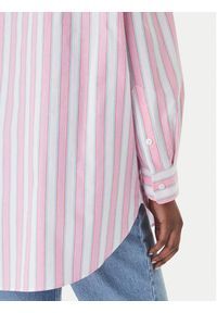 JOOP! Jeans Koszula Brenda 10100296 30101897 Różowy Oversize. Kolor: różowy. Materiał: bawełna #5