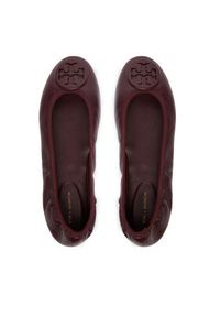 Tory Burch Baleriny Reva 174536 Granatowy. Kolor: niebieski. Materiał: skóra #4