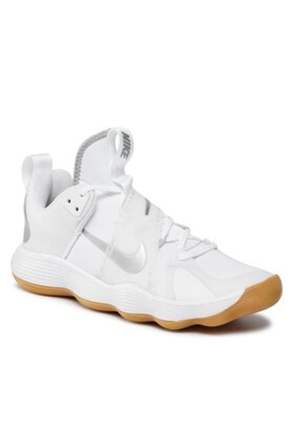 Nike Buty halowe React Hyperset Se DJ4473 100 Biały. Kolor: biały. Materiał: materiał