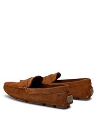 Jack & Jones - Jack&Jones Mokasyny Jfwjensen Suede Loafer 12203636 Brązowy. Kolor: brązowy. Materiał: skóra, zamsz #7