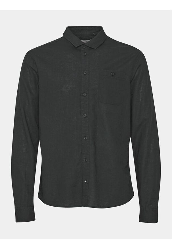 Blend Koszula 20716367 Czarny Slim Fit. Kolor: czarny. Materiał: bawełna