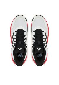 Adidas - adidas Buty do tenisa Courtjam Control 3 IH3092 Biały. Kolor: biały. Materiał: materiał. Sport: tenis #4