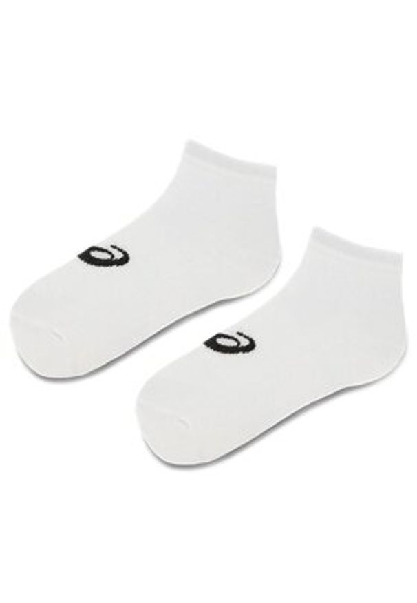 Asics Skarpety krótkie 3PPK Quarter Sock 155205 Biały. Kolor: biały. Materiał: materiał
