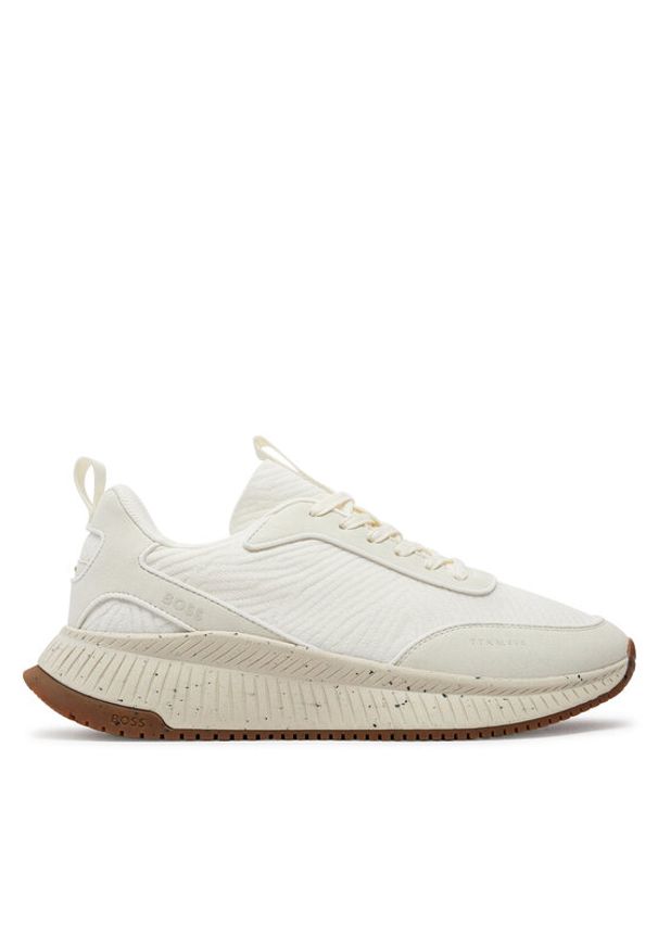 BOSS - Boss Sneakersy Ttnm Evo Runn Acbc 50517897 Biały. Kolor: biały. Materiał: materiał