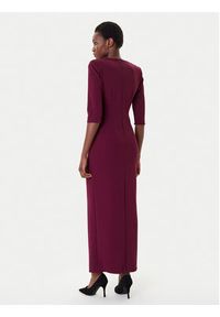 Rinascimento Sukienka wieczorowa CFC0125271003 Bordowy Slim Fit. Kolor: czerwony. Materiał: syntetyk. Styl: wizytowy #5
