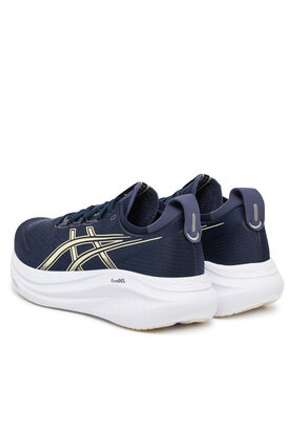 Asics Buty do biegania Gel-Nimbus 27 1011B958 Granatowy. Kolor: niebieski. Materiał: mesh, materiał