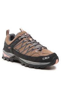 CMP Trekkingi Rigel Low Wmn Trekking Shoe Wp 3Q13246 Brązowy. Kolor: brązowy. Materiał: zamsz, skóra #5