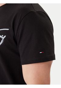 Tommy Jeans T-Shirt DM0DM22553 Czarny Regular Fit. Kolor: czarny. Materiał: bawełna #5