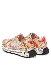 Laura Vita Sneakersy Burton 05 Kolorowy. Materiał: skóra. Wzór: kolorowy #4
