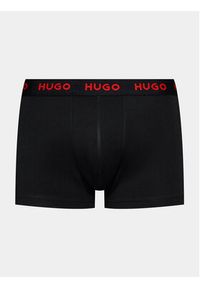 Hugo Komplet 3 par bokserek 50469766 Czarny. Kolor: czarny. Materiał: bawełna #7