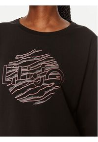 Liu Jo Sport T-Shirt TF4146 FS090 Czarny Regular Fit. Kolor: czarny. Materiał: bawełna. Styl: sportowy #5