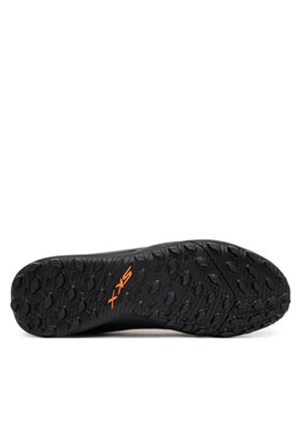skechers - Skechers Buty do piłki nożnej Gold Tf 252124 BKOR Czarny. Kolor: czarny. Materiał: skóra
