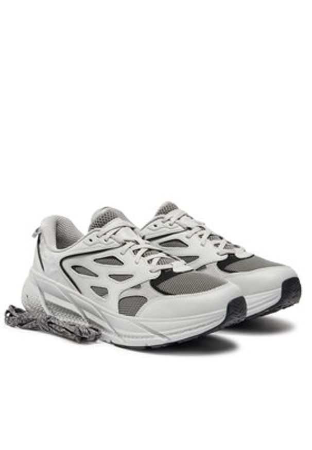 HOKA - Hoka Sneakersy Clifton L 1160050 Szary. Kolor: szary. Materiał: materiał