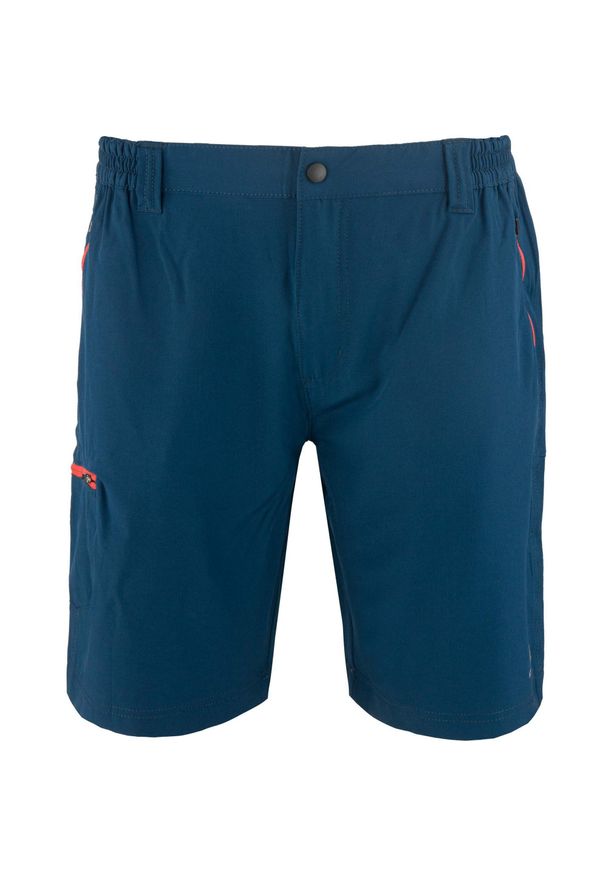 ZSPORT - Męskie szorty sportowe Léonida - oddychające i elastyczne. Kolor: niebieski. Sport: turystyka piesza